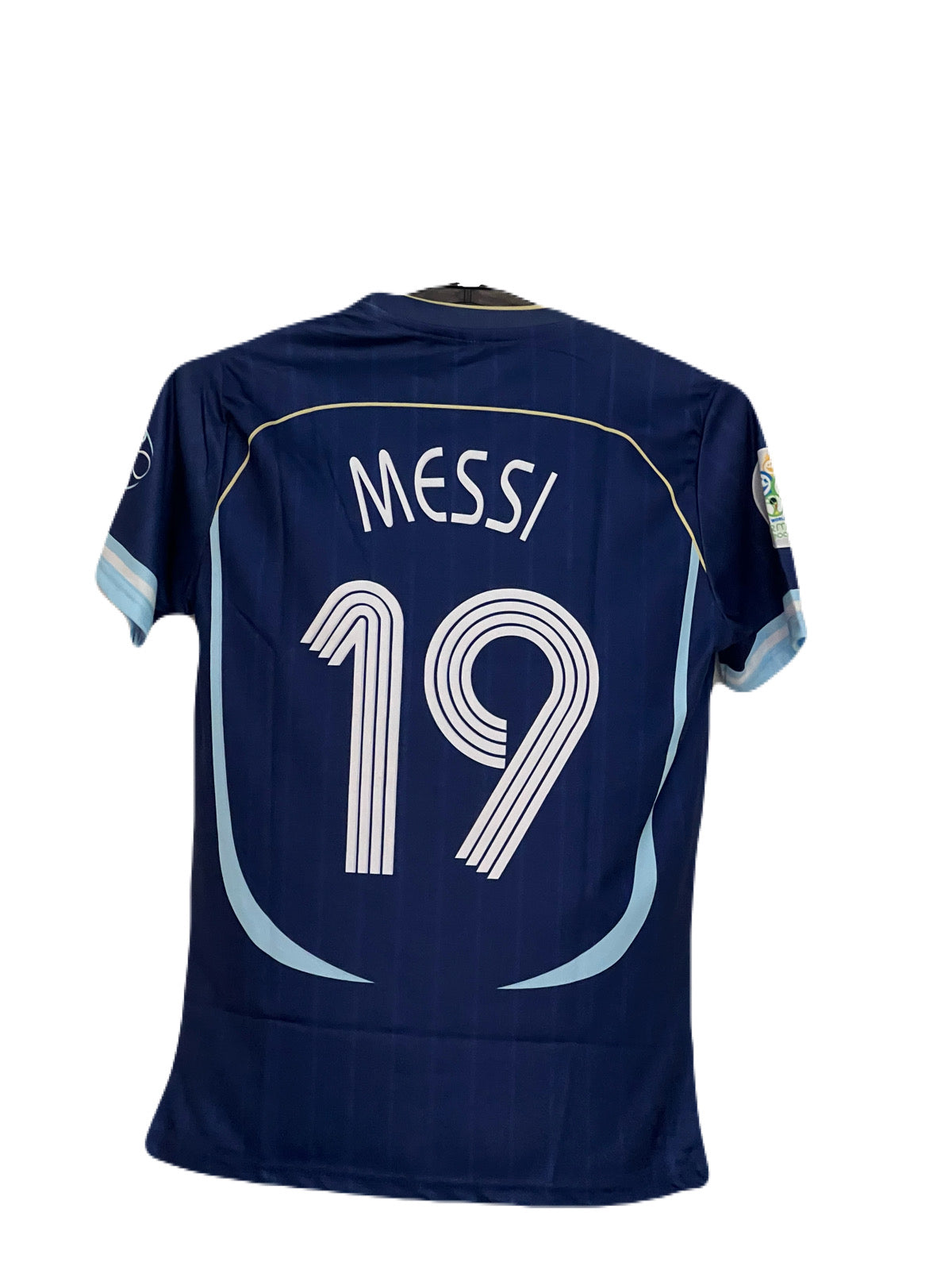 Best retro jersey Argentina 2006 away kit worldcup edition leo messi 19 - P410 -ms retro store
