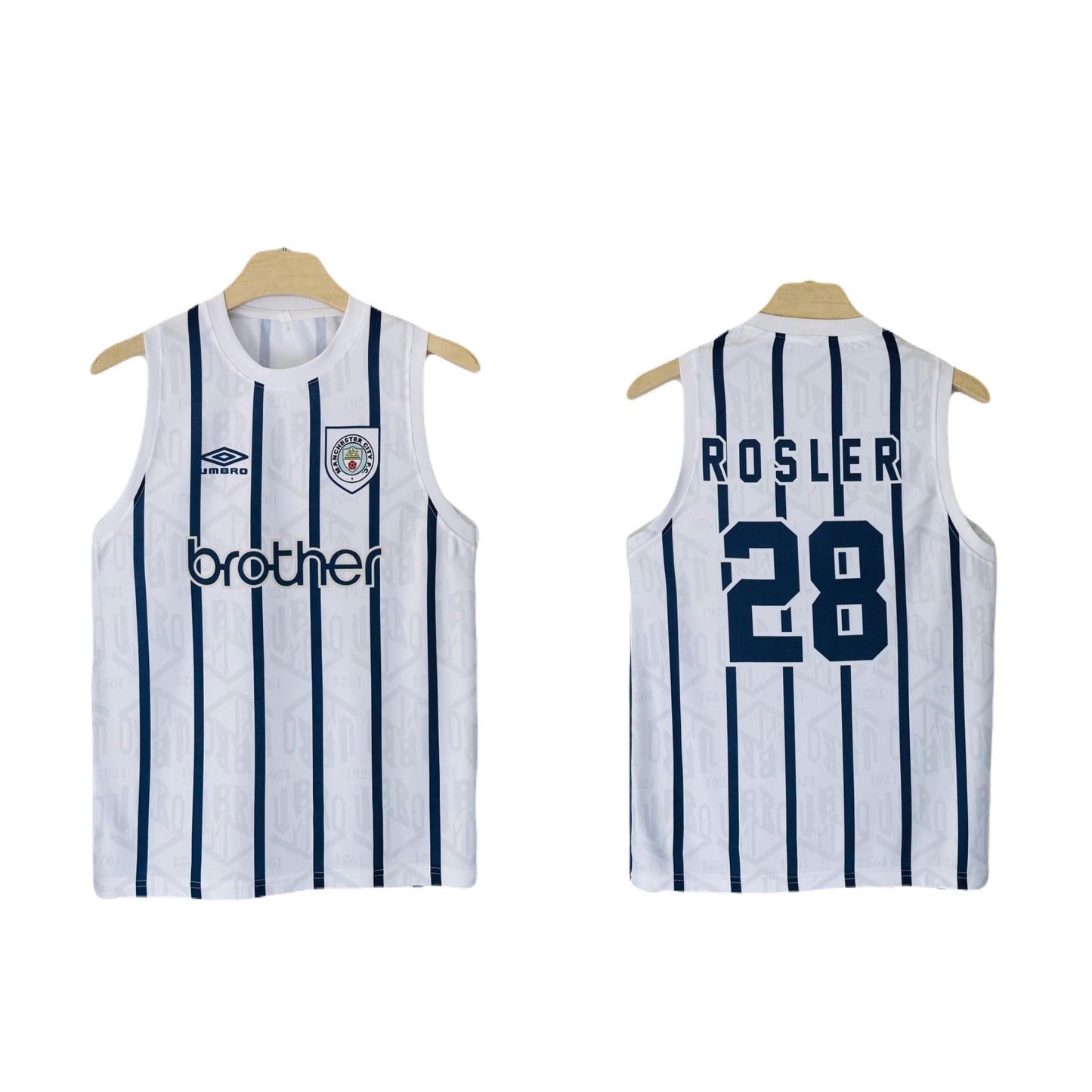 Manchester City jersey retro sleeveless - ms retro store