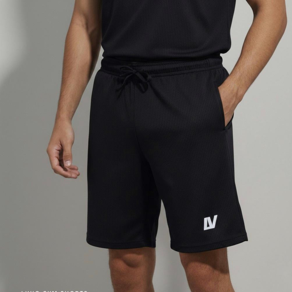 LIVEO Gymwear S01 – Relaxed Fit Gym & Casual Shorts