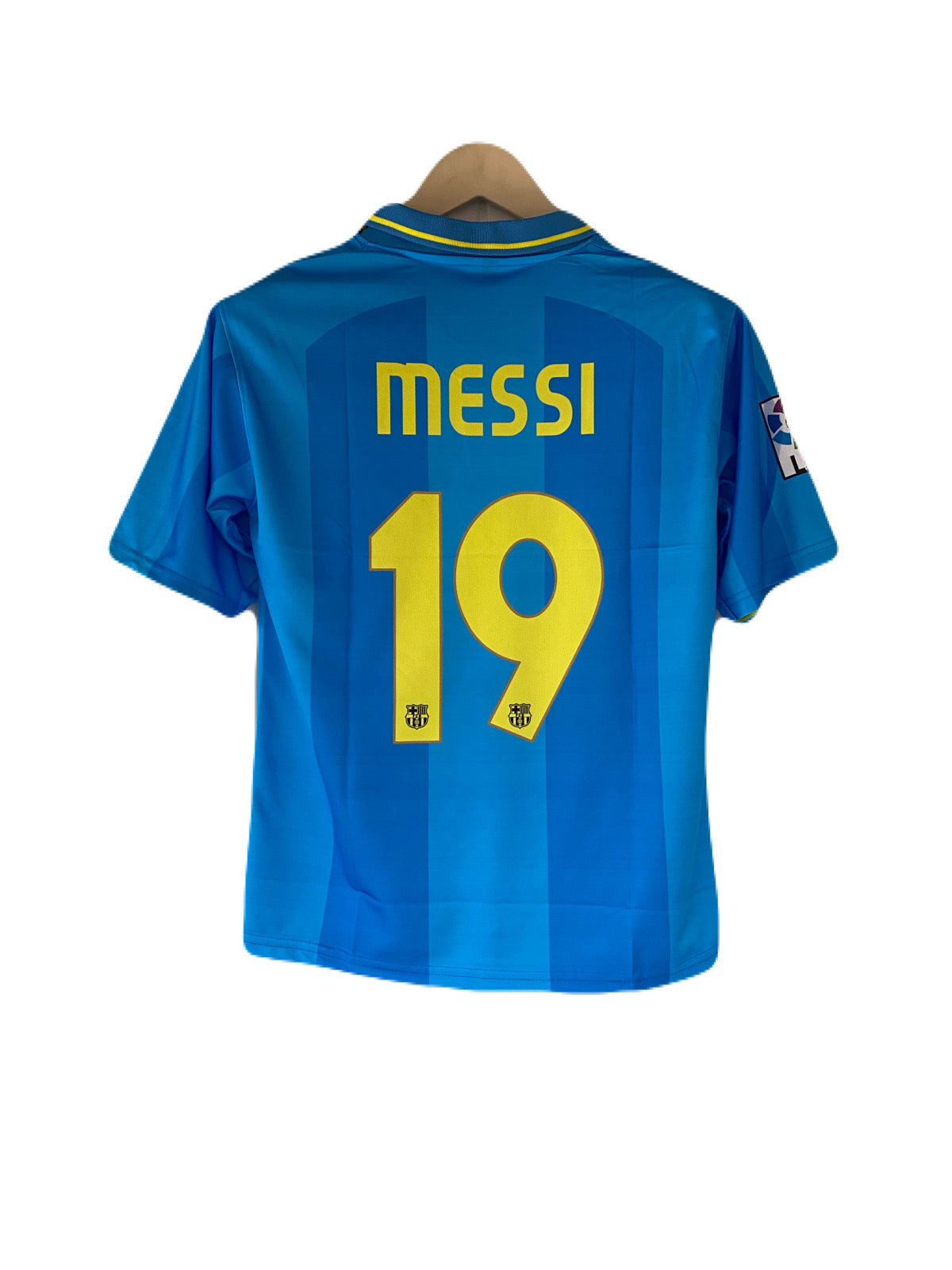 Messi Barcelona Five sleeve Collar Sublimation jersey- P2202