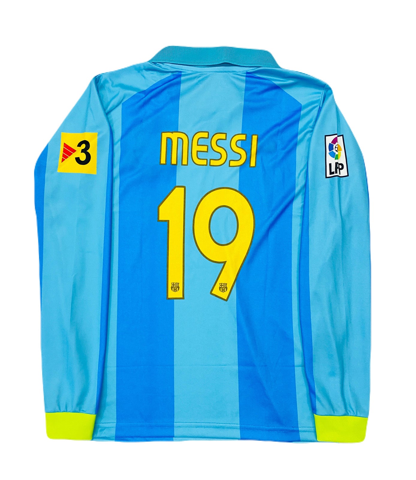 2007/08 barcelona light blue leo messi p34 - ms retro store