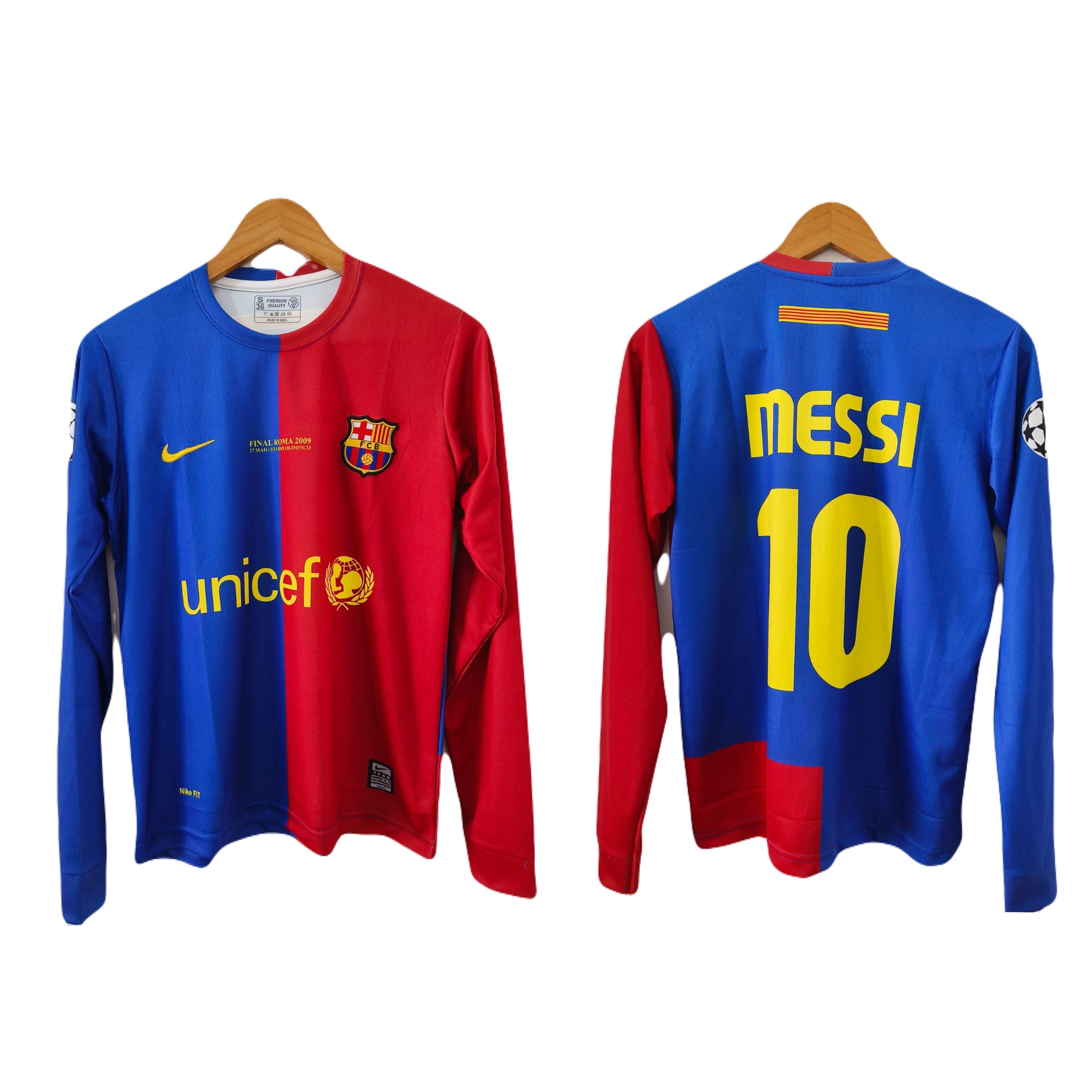 Messi 2009 Barcelona full sleeve embroidery p471