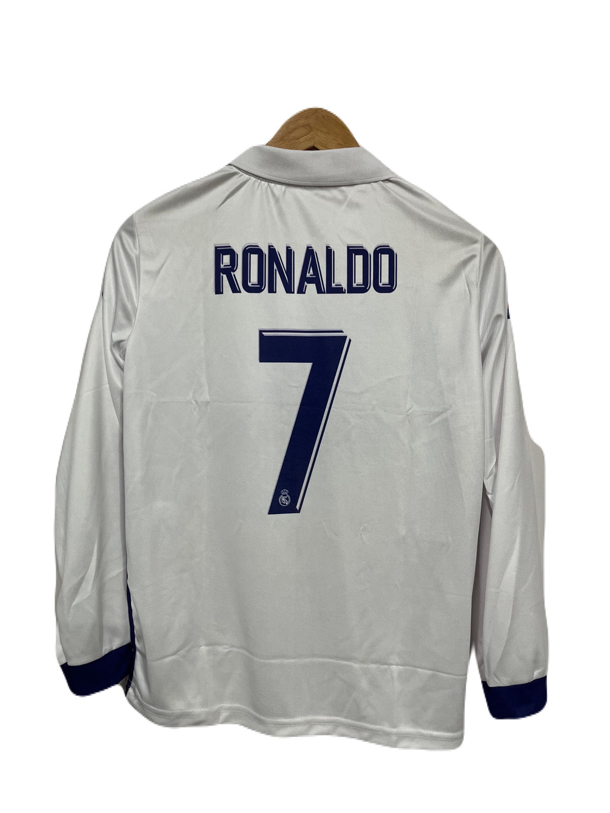 Real Madrid 2016 Home kit Ronaldo Full sleeve - P1124 Ms Retro Store