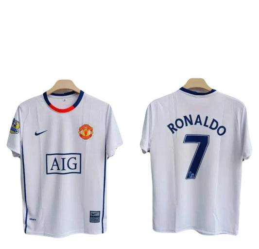 Best Retro jersey Manchester united 2008/09 away jersey Ronaldo 7 jersey P367 -ms retro store