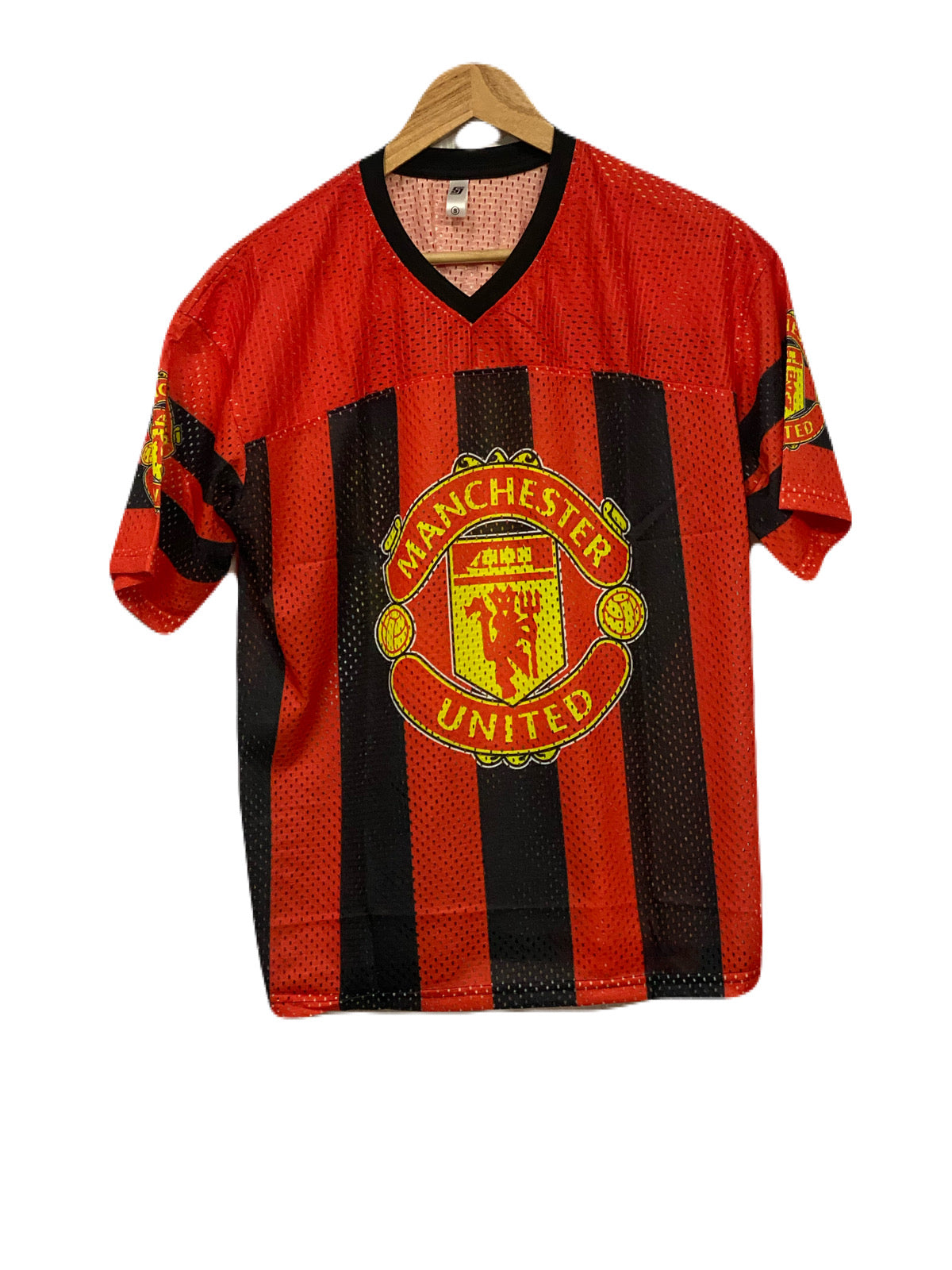 Manchester united special net fabric five sleeve - P209 - Ms Retro Store