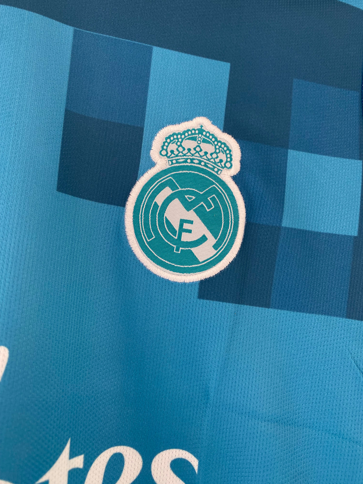 Ronaldo Real Madrid 2017-18 Away Half Sleeve Embroidery Jersey - P2709