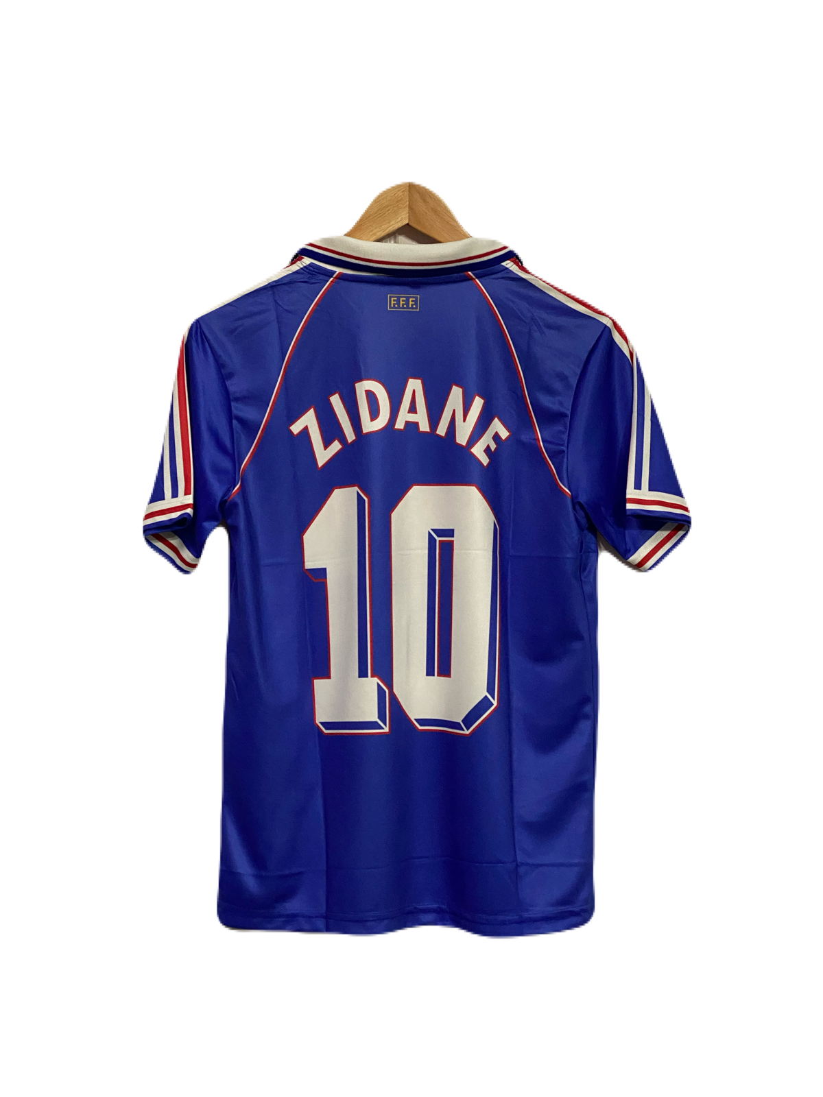 France 1998 world cup zidane home jersey - P431 ms retro store