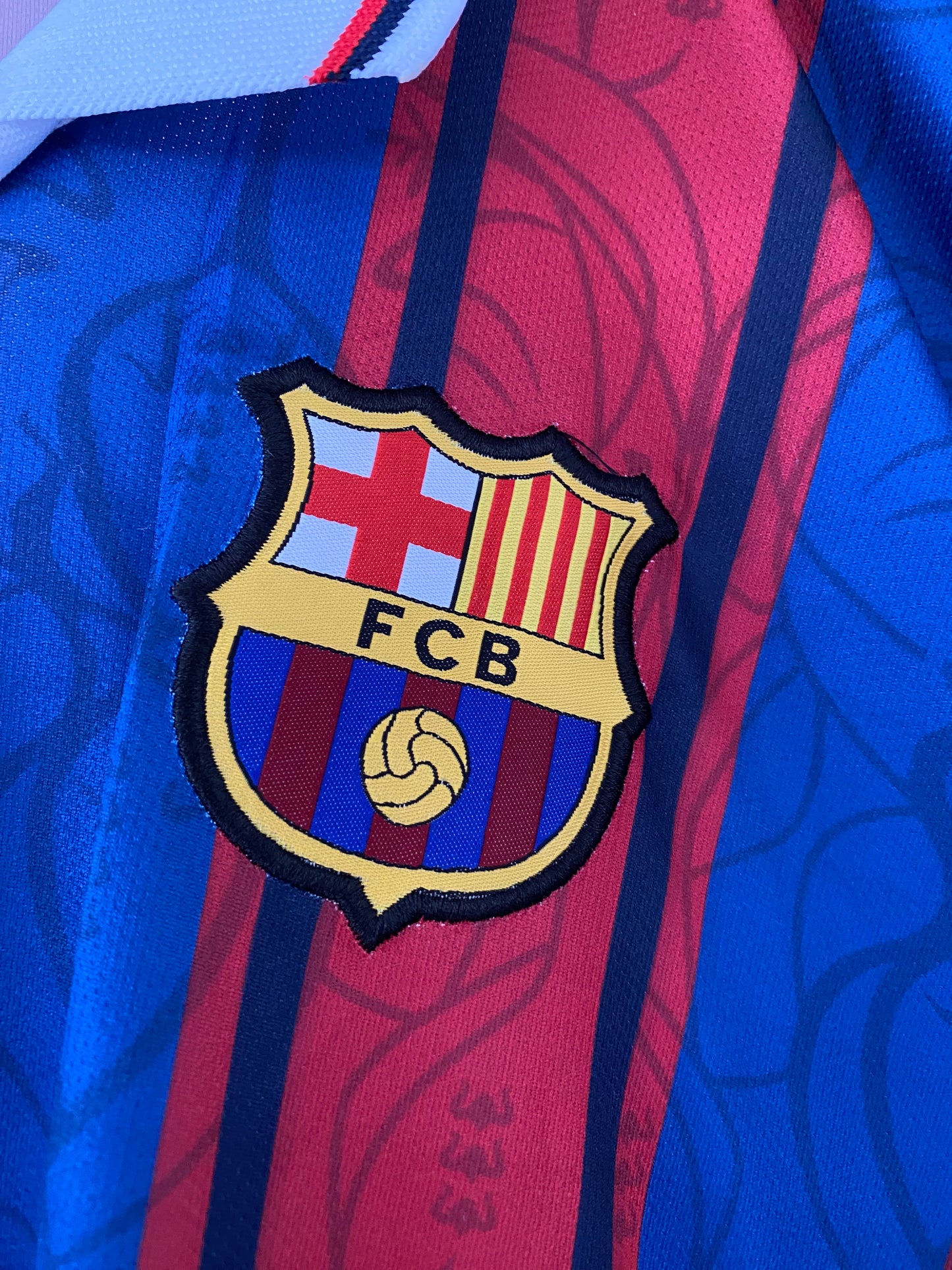 Cruyff Barcelona specil edition Five Sleeve collar Embroidery- P2107