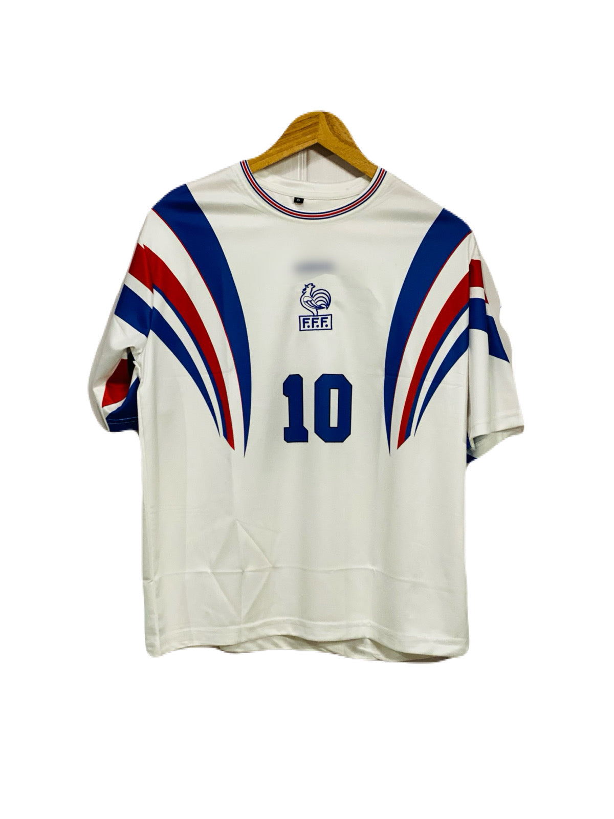 France 1996 Away kit Zidane Five sleeve - P255 - Ms Retro Store