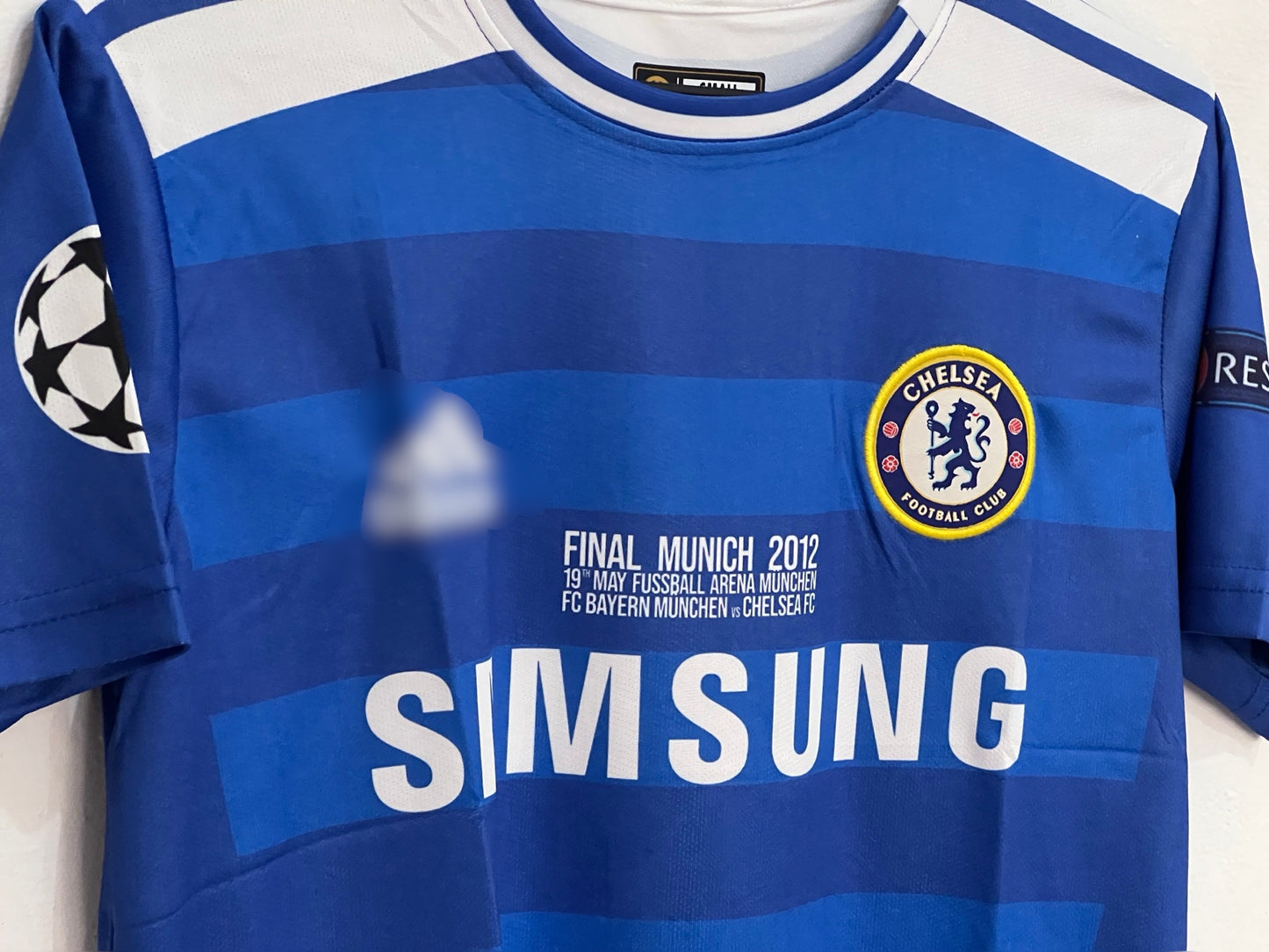 Best retro jersey Chelsea 2012 Ucl final edition Drogba P133 - ms retro store