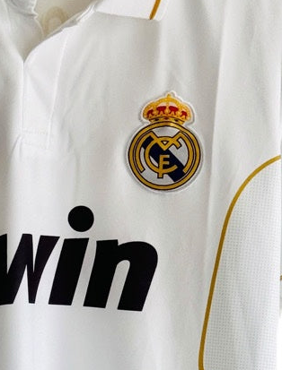 Ronaldo Real madrid half sleeve collar embroidery jersey - P2734