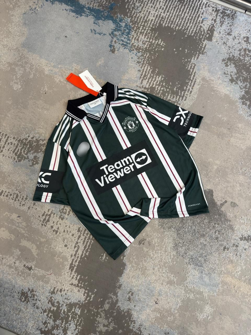 Manchester United 2023-24 Away Kit Five Sleeve Ms