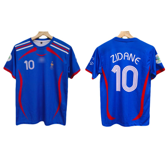 Best retro jersey france 2006/07 home zidane - P7 - ms retro store