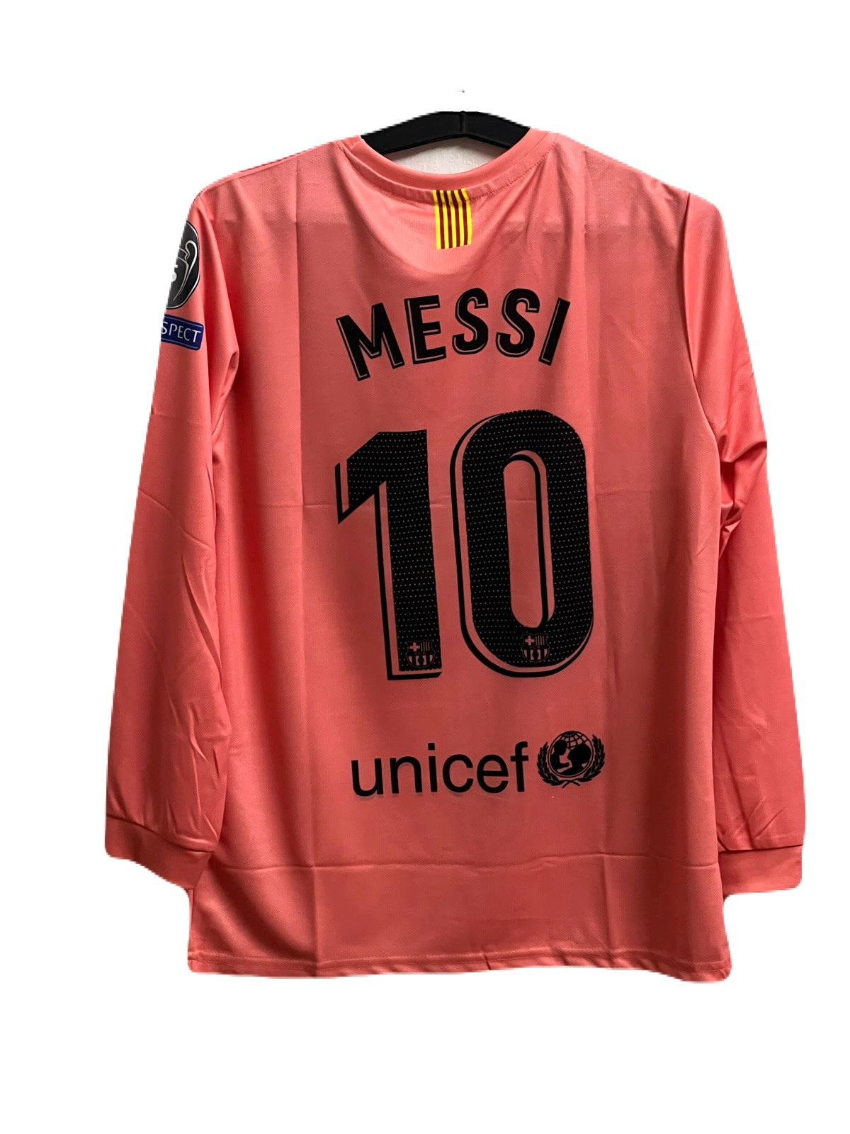 Barcelona 2018/19 third kit full slevee leo messi  - P663 ms retro store