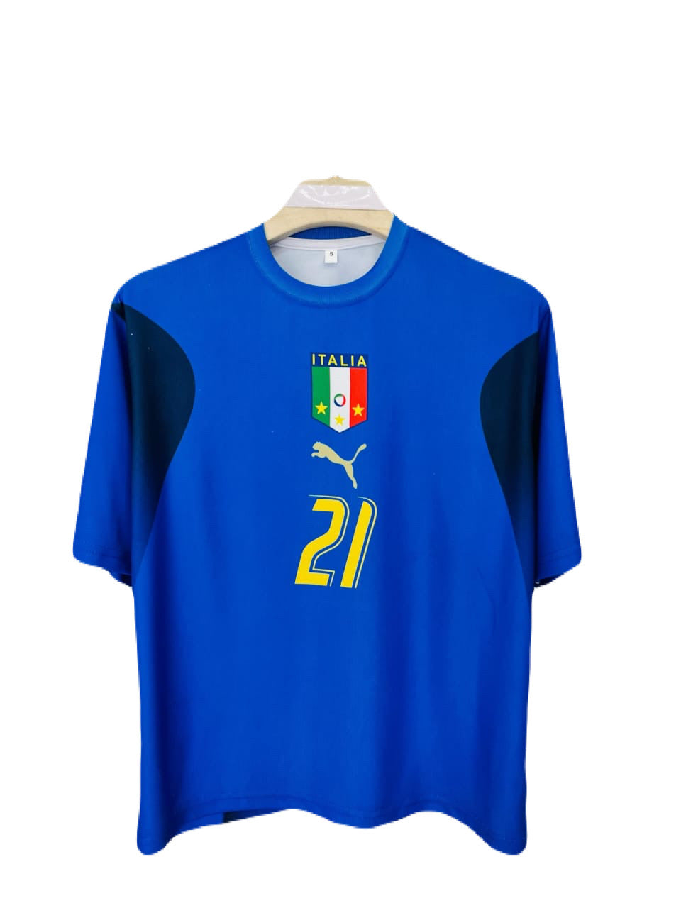 Italy 2006 five sleeve jersey pirlo - ms retro store