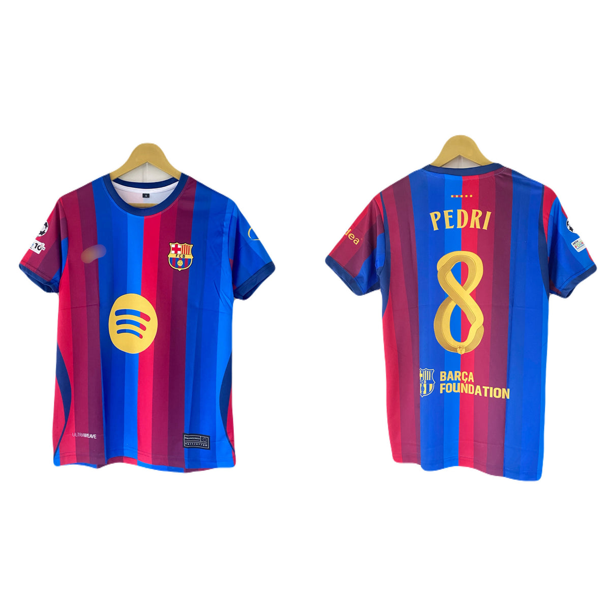 Pedri Barcelona 2026-27 Home Jersey Half Sleeve - P2807