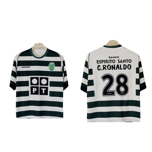 Sporting ronaldo sublimation five sleeve - P205 - ms retro store