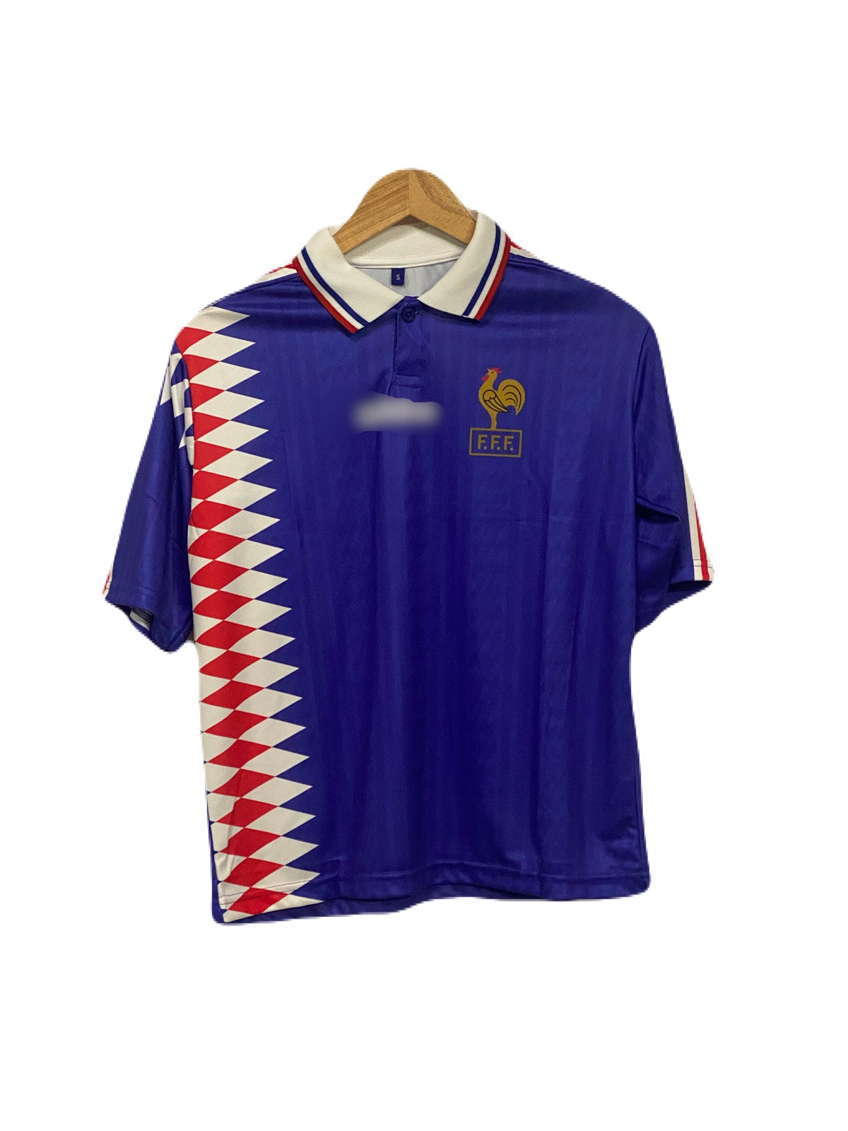 France 1994 Home jersey Zidane Five sleeve - P117 - Ms Retro Store