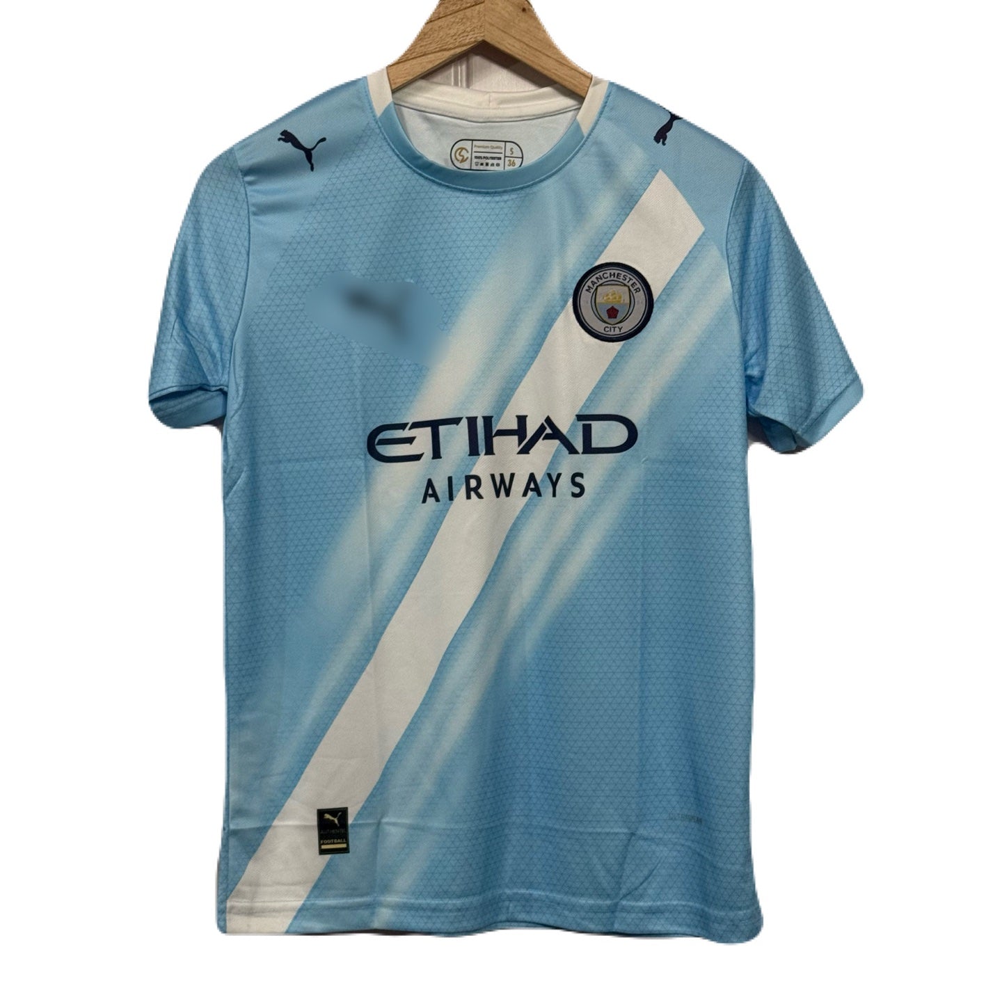 Manchester City 2025-26 Home kit Plain Half Sleeve - Ms Retro Store