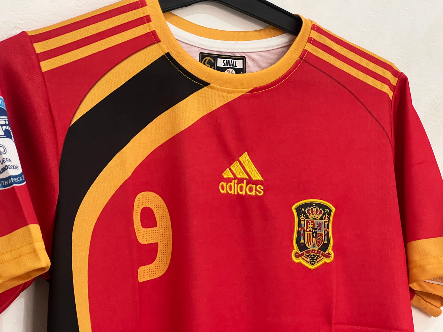 Best Retro jersey spain 2009 home torres - P642 ms retro store