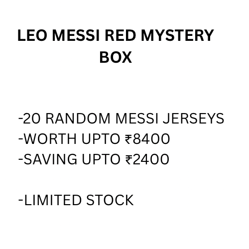 Lionel Messi Red Mystery box by Ms Retro Store