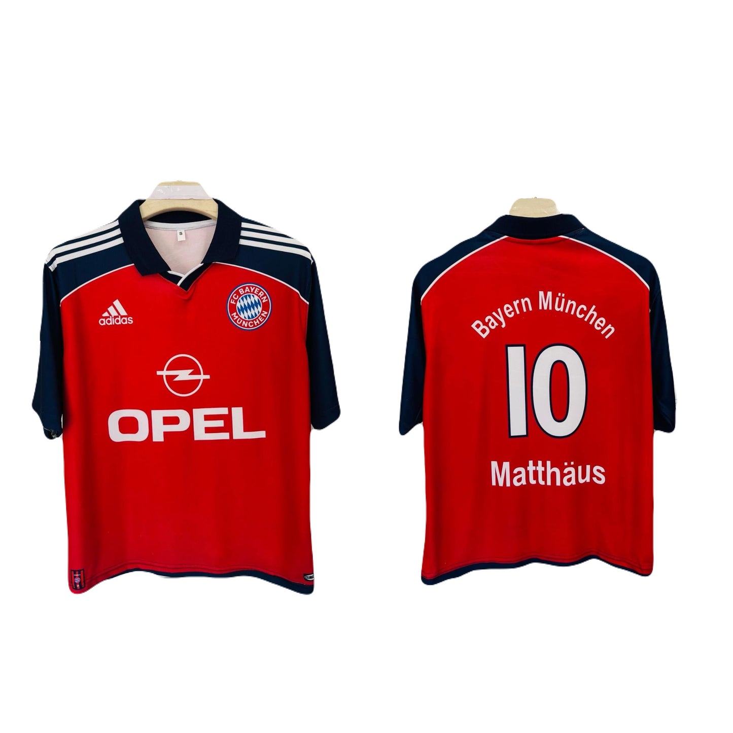 Bayern munich 1999/2000 home jersey matthuaus - ms retro store