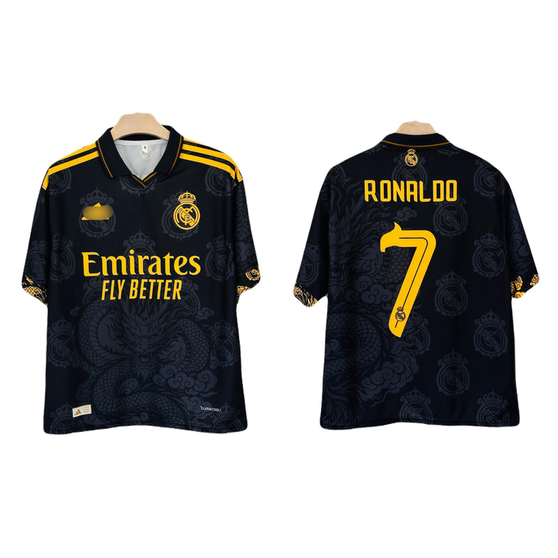 Ronaldo Real madrid special edition Five sleeve Collar Jersey - P2657