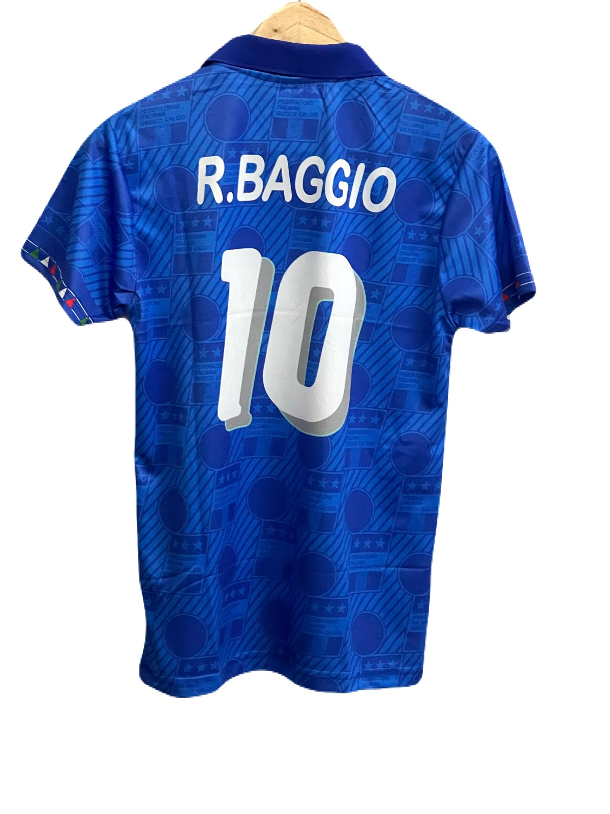Italy 1994 home baggio half sleeve P271 - ms retro store