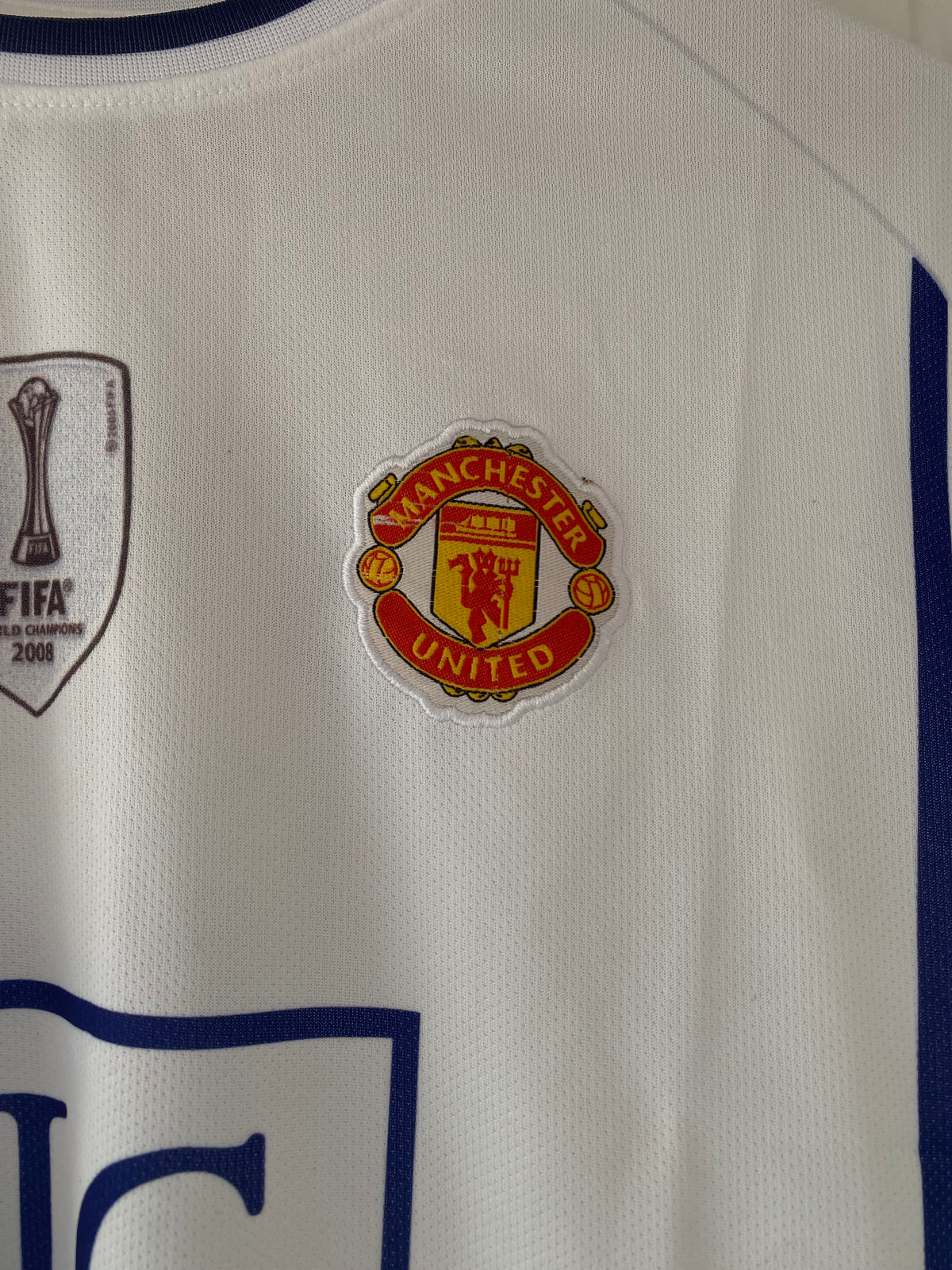 Manchester united Ronaldo half sleeve embroidery - P2729