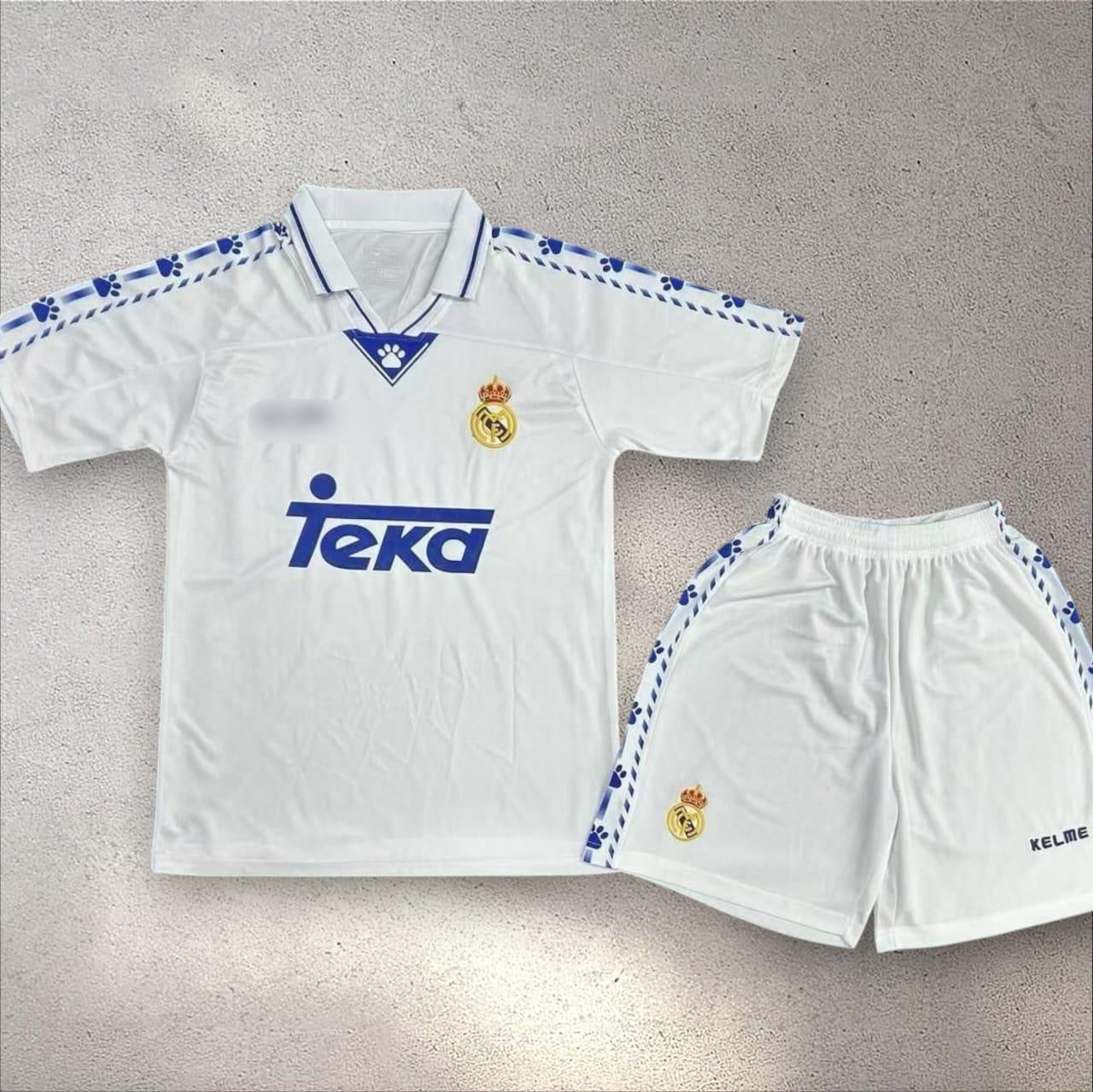 Real madrid 1996:97 Retro jersey Home - Ms retro store