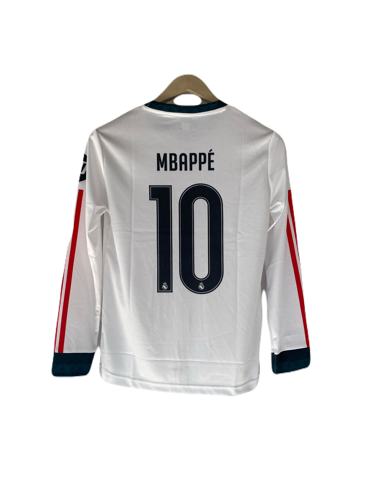 Mbappe Real madrid 2026/27 home kit full sleeve embroidery - P2484