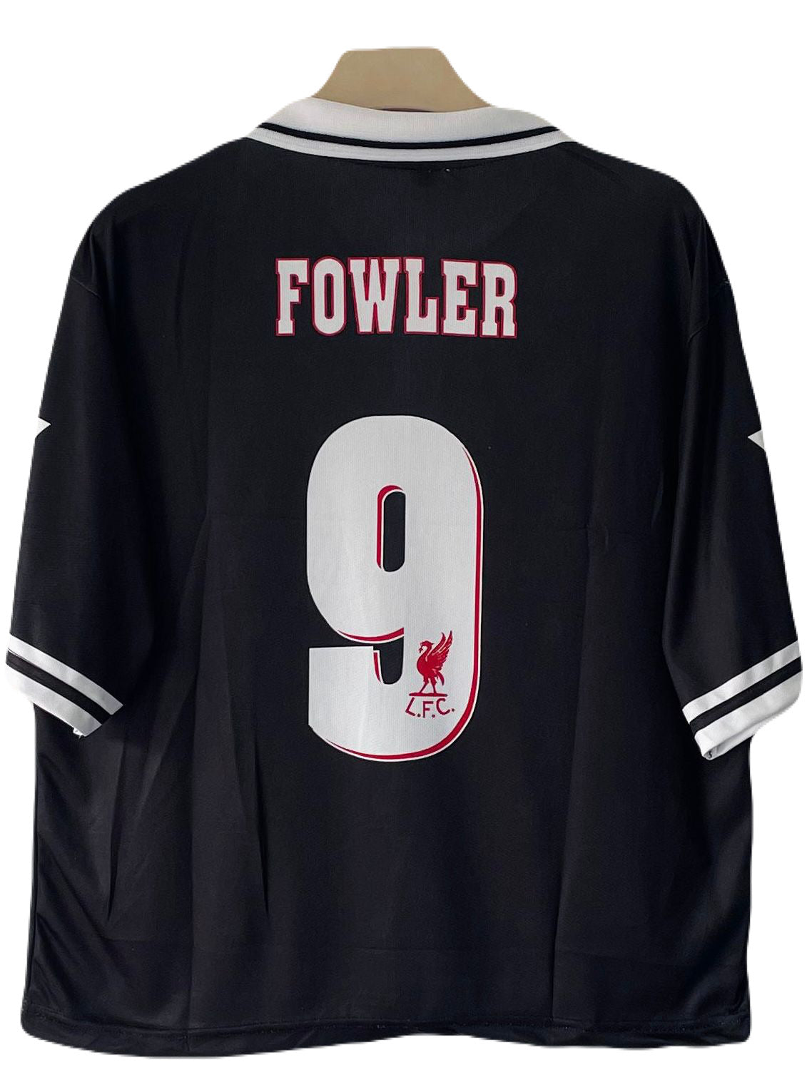 Liverpool FC 1996/97 retro third Kit Fowler Five Sleeve Collar Sublimation - Ms Retro Store