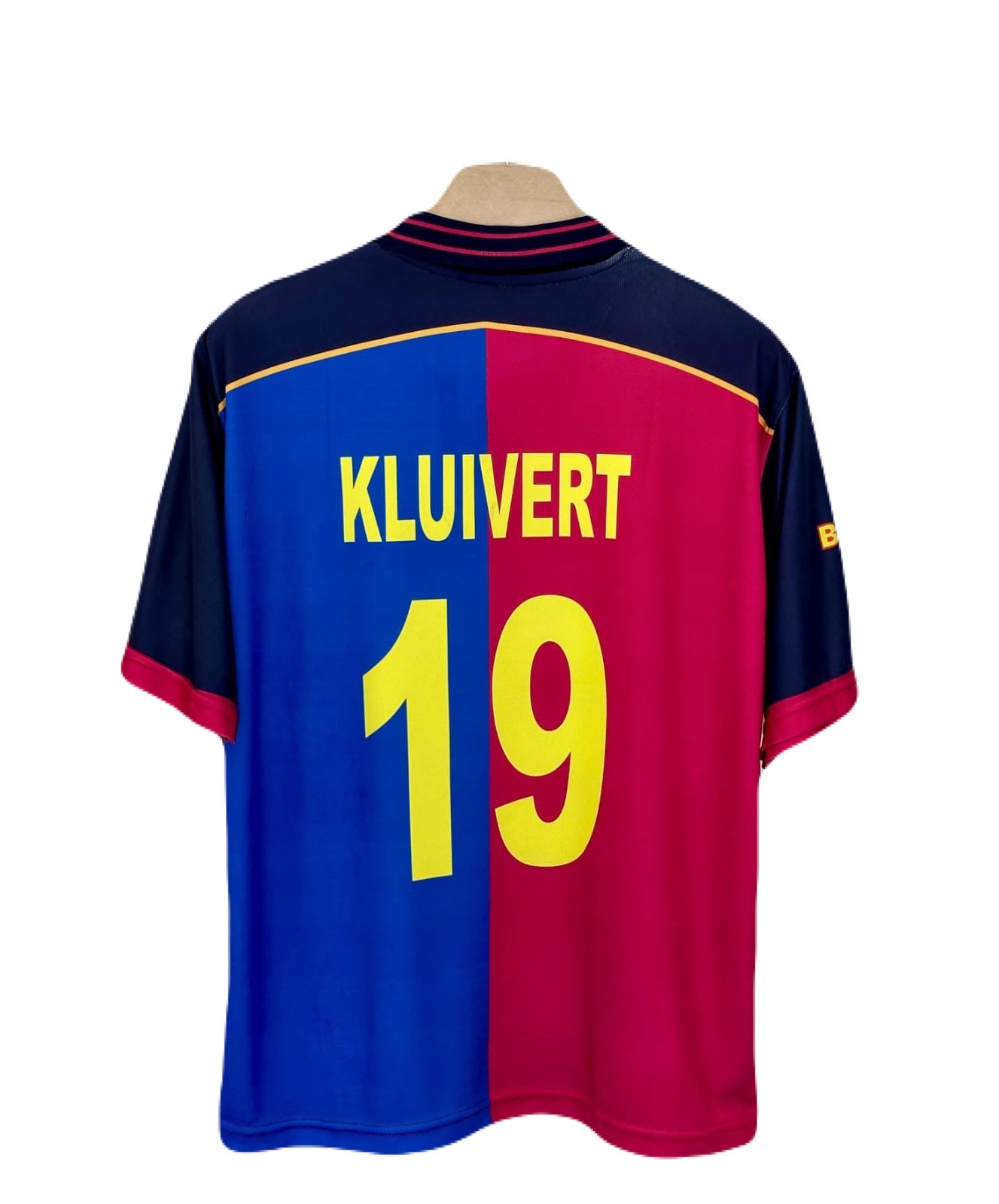 Barcelona vintage 1999-2000 Home kit Kluivert - Ms Retro Store