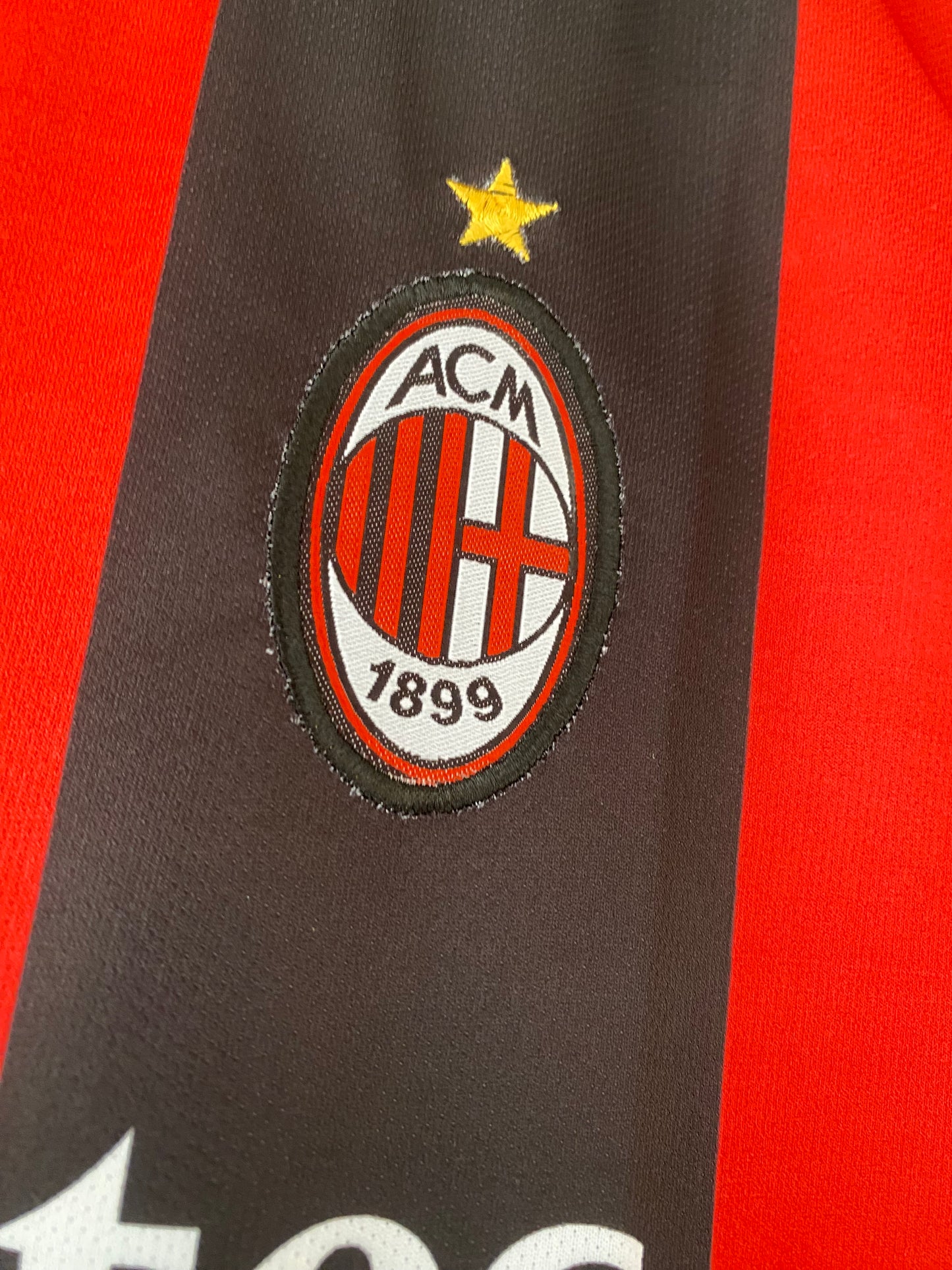 Rafaleao Ac Milan new season home kit Half sleeve embroidery jersey - P2144