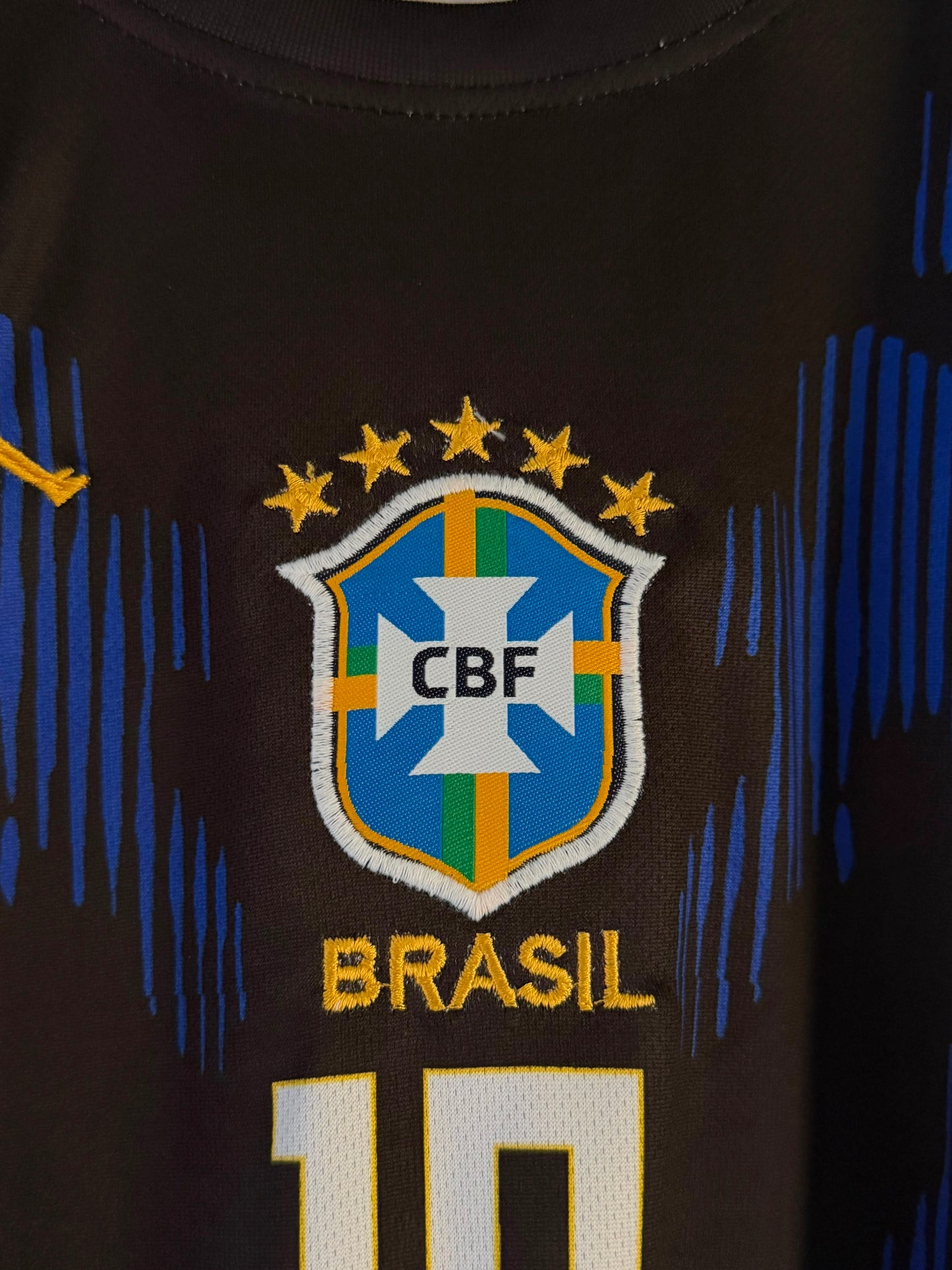 Neymar Brazil 2026 World Cup Away Kit Half Sleeve embroidery - P2376