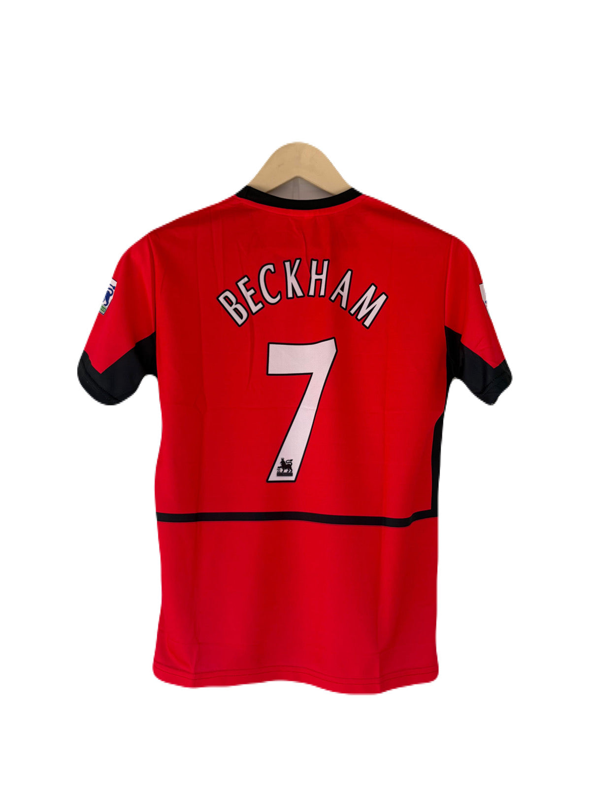 Manchester united 2004 Home jersey Beckham half sleeve embroidery - P1617 ms retro store