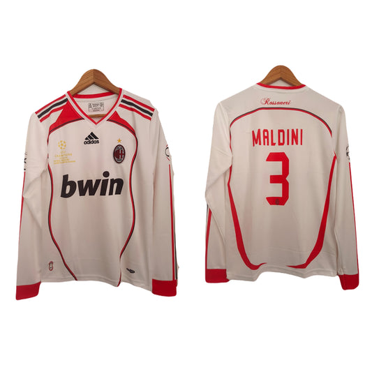 AC MILAN FULL SLEEVE  2006/07  UCL FINAL EDITION MALDINI  P284 ms retro store