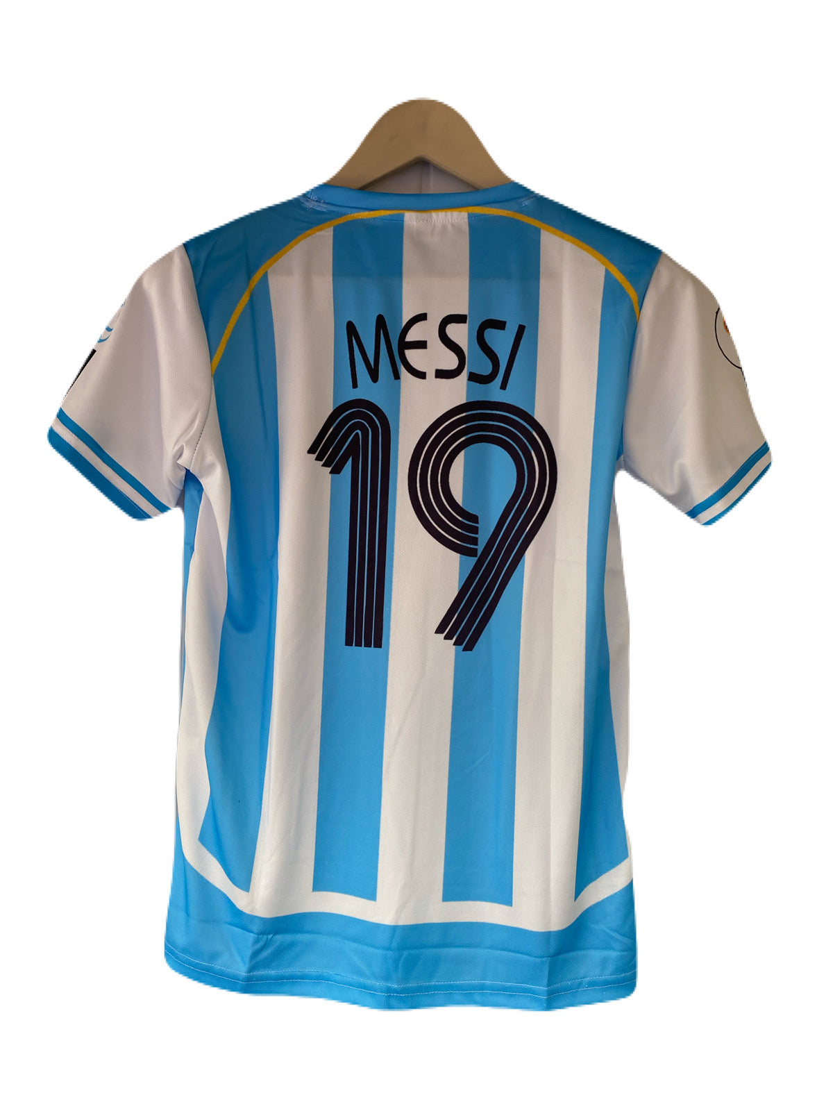 Messi Argentina 2006 Home Half Sleeve embroidery jersey - P2216