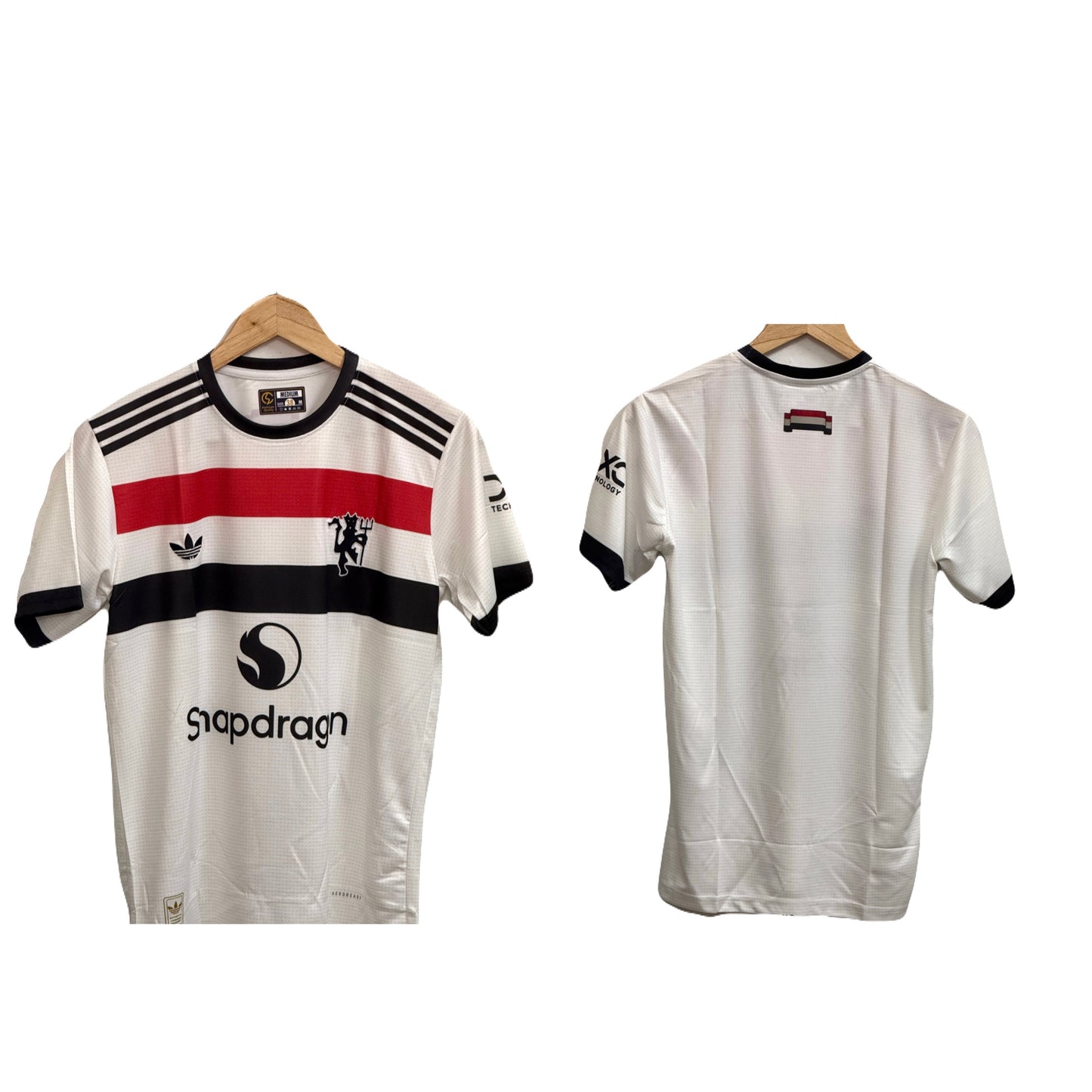 Manchester united third kit 2024/25 plane back - ms retro store