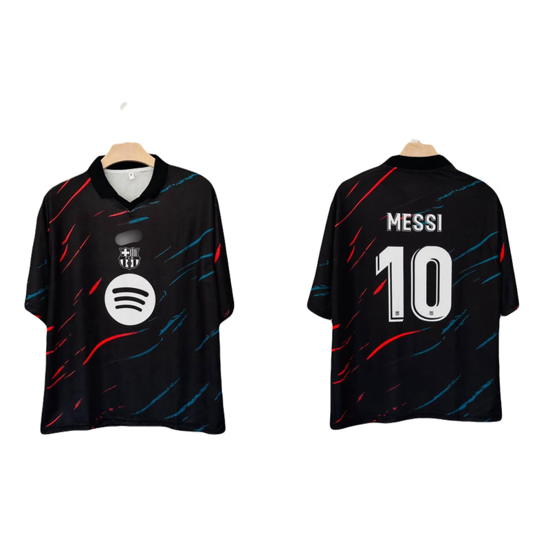 Messi Barcelona Five Sleeve sublimation jersey - P2658