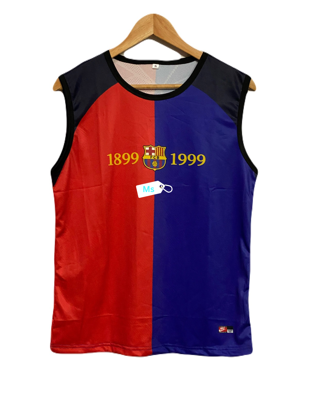 Barcelona cruyf sleevless bibs - ms retro store