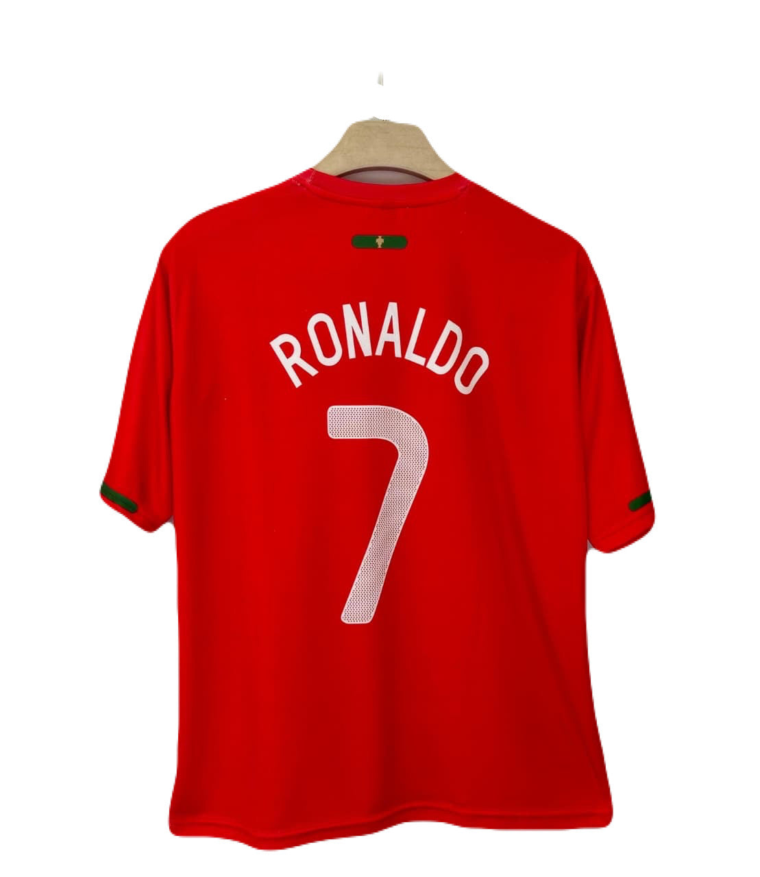 PORTUGAL 2010-12 HOME KIT RONALDO FIVE SLEEVE - MS RETRO STORE