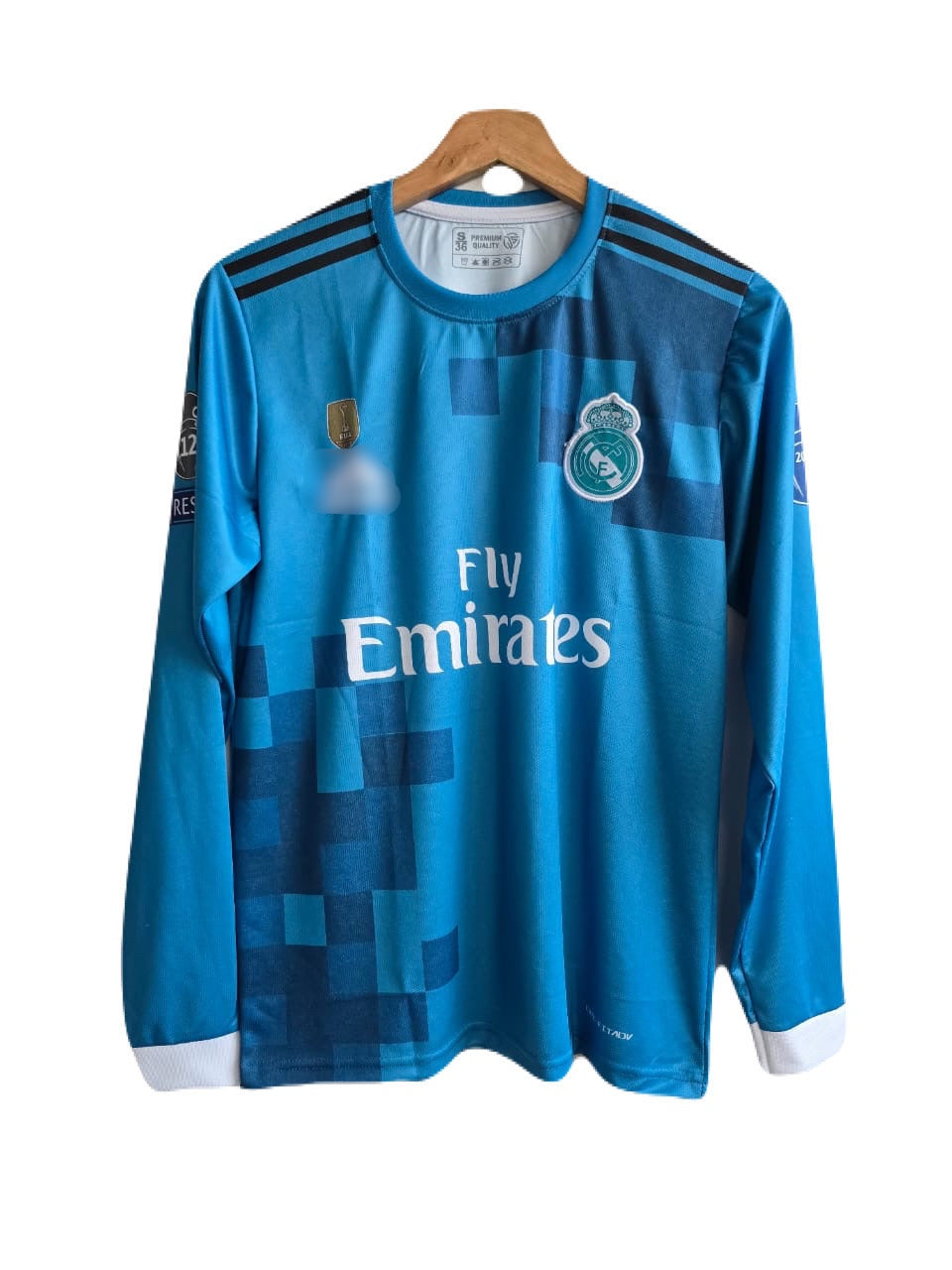 Realmadrid 2017/18 third kit full sleeve ronaldo P163 - ms retro store