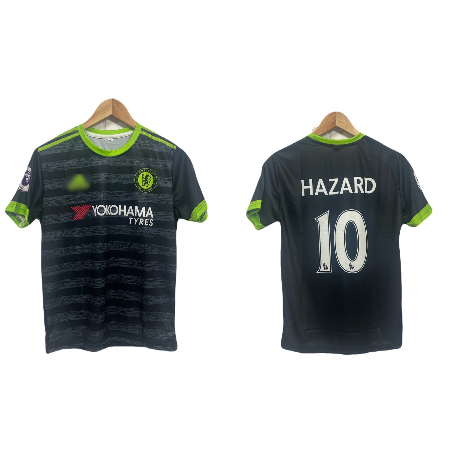 Chelsea 2016-17 Away kit Hazard Half sleeve - P392 - Ms Retro Store
