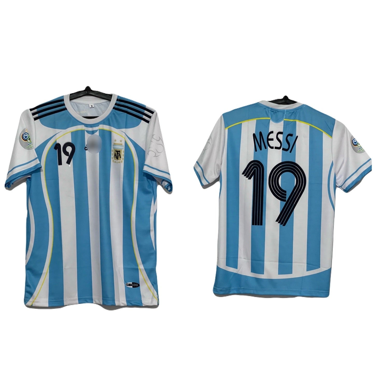 Messi 2006 Argentina world cup edition jersey half sleeve P44 - ms