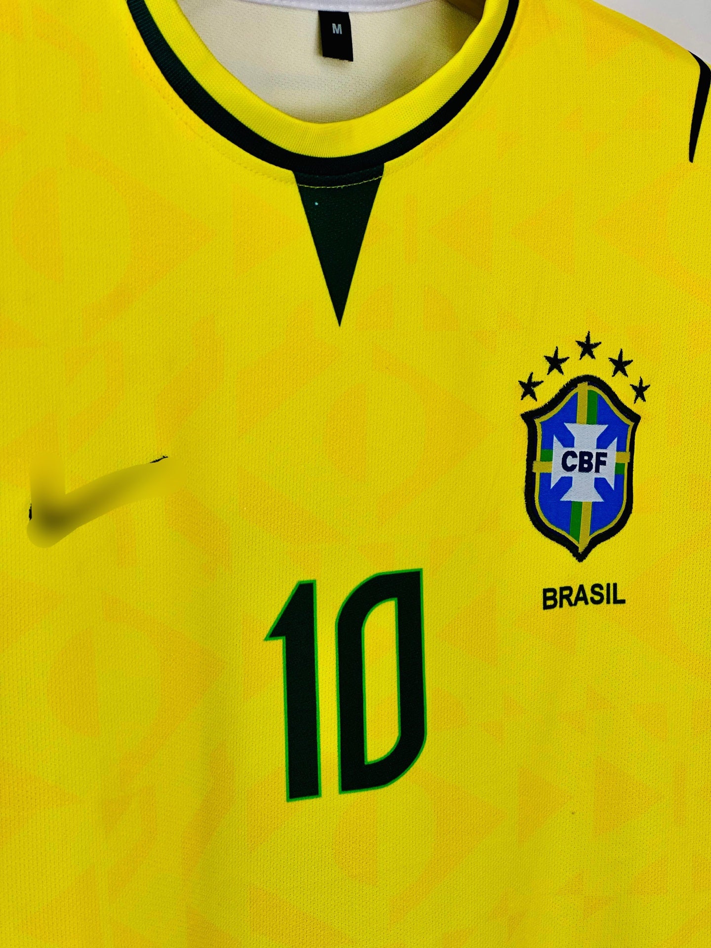 Neymar Brazil 2026 World Cup Home Half sleeve embroidery jersey - P1842