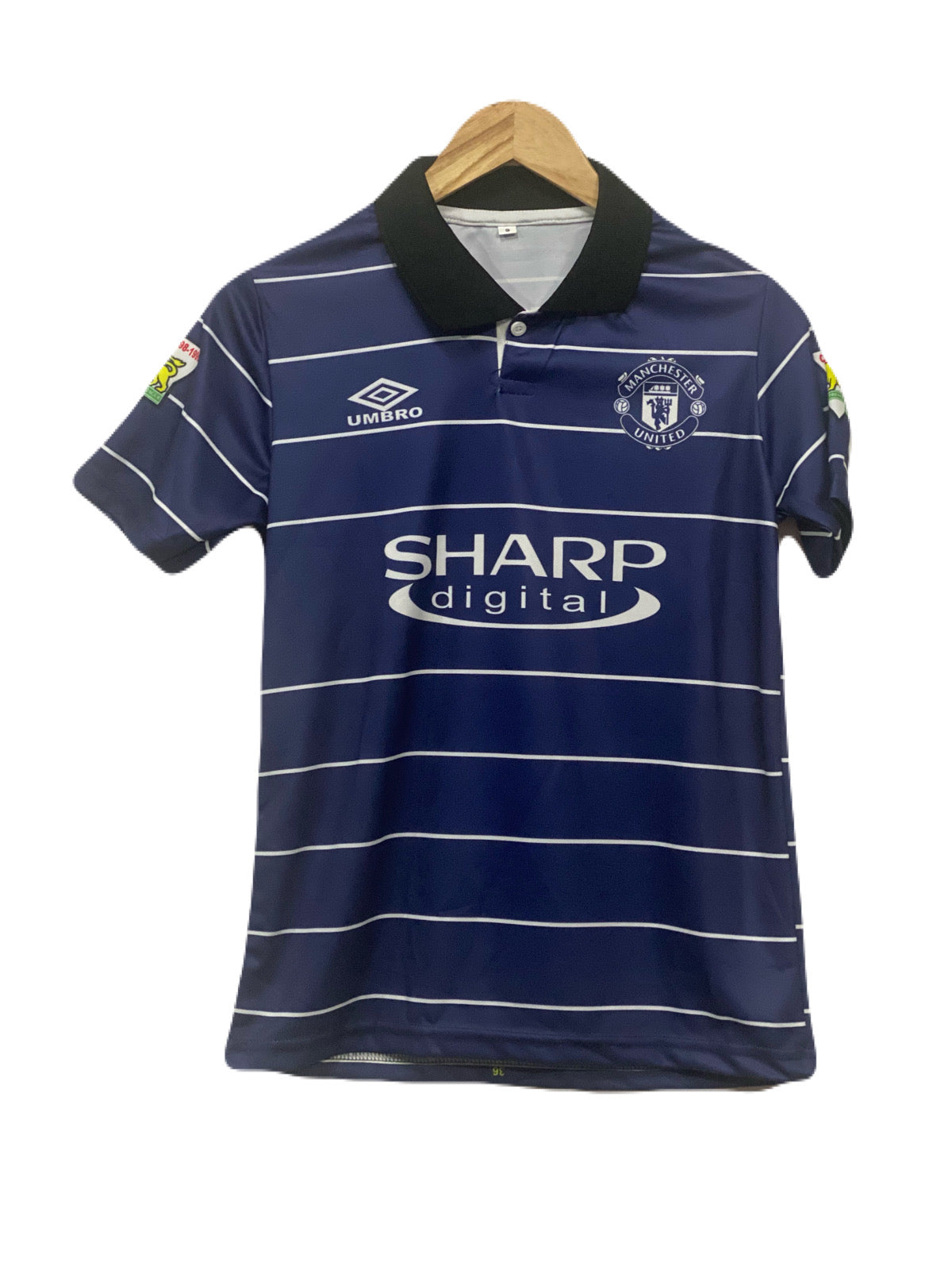 Manchester United 1999-00 Beckham Half sleeve P511 - Ms Retro Store