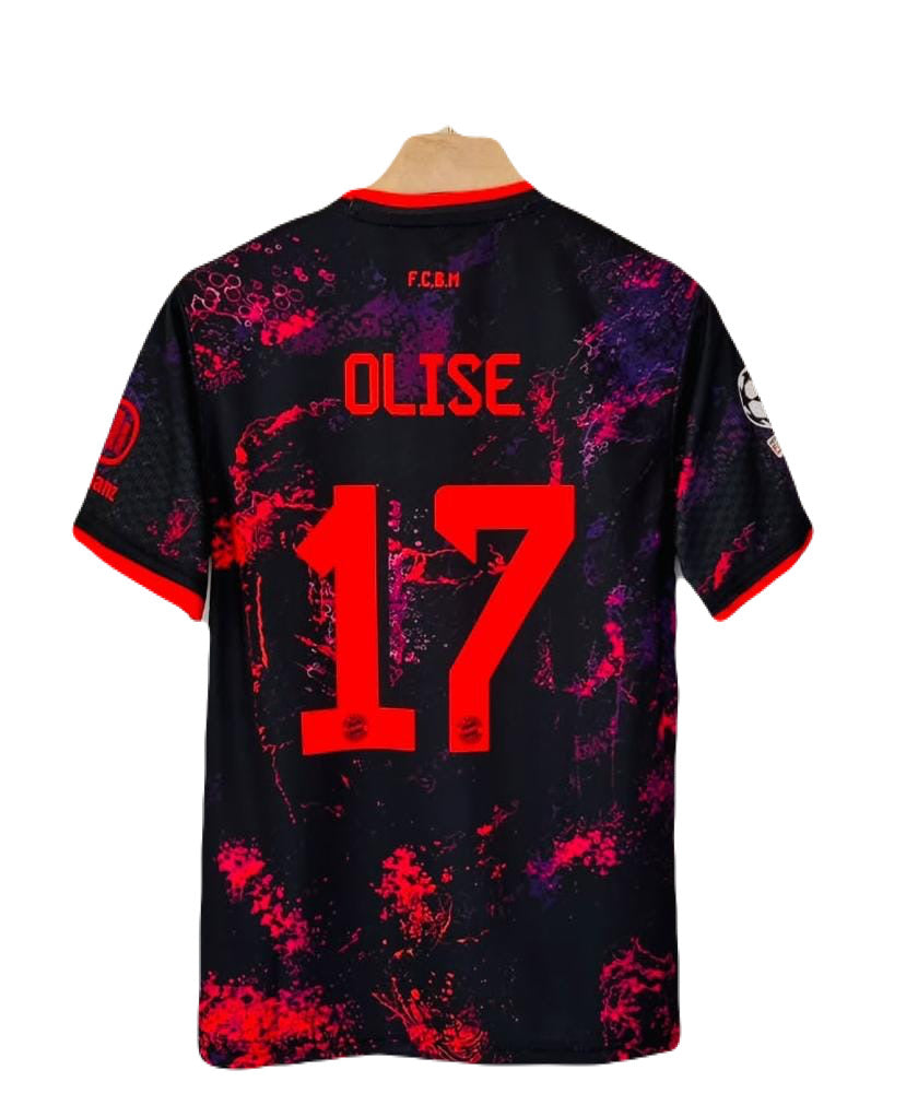 Olise Bayern Third 2026/27 Half Sleeve sublimation jersey - P2568