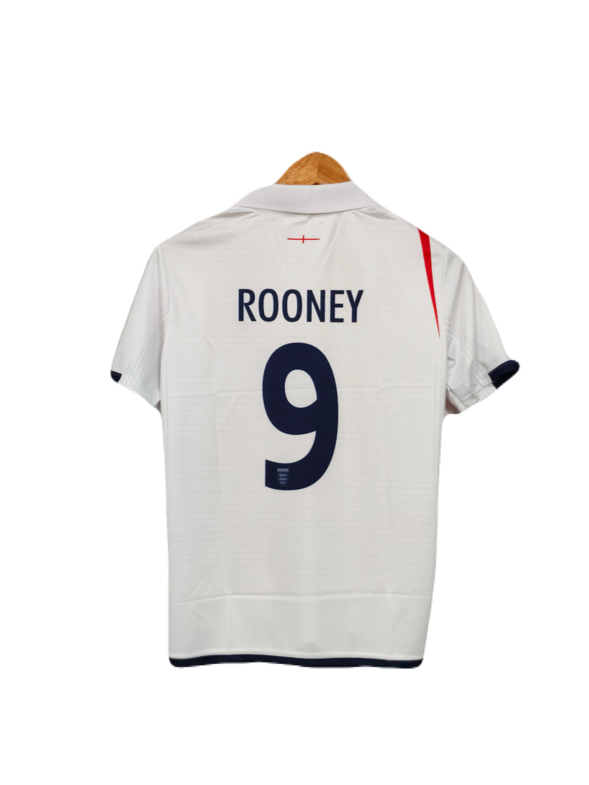 England 2005 Home kit Rooney Half sleeve - P263 - Ms Retro Store