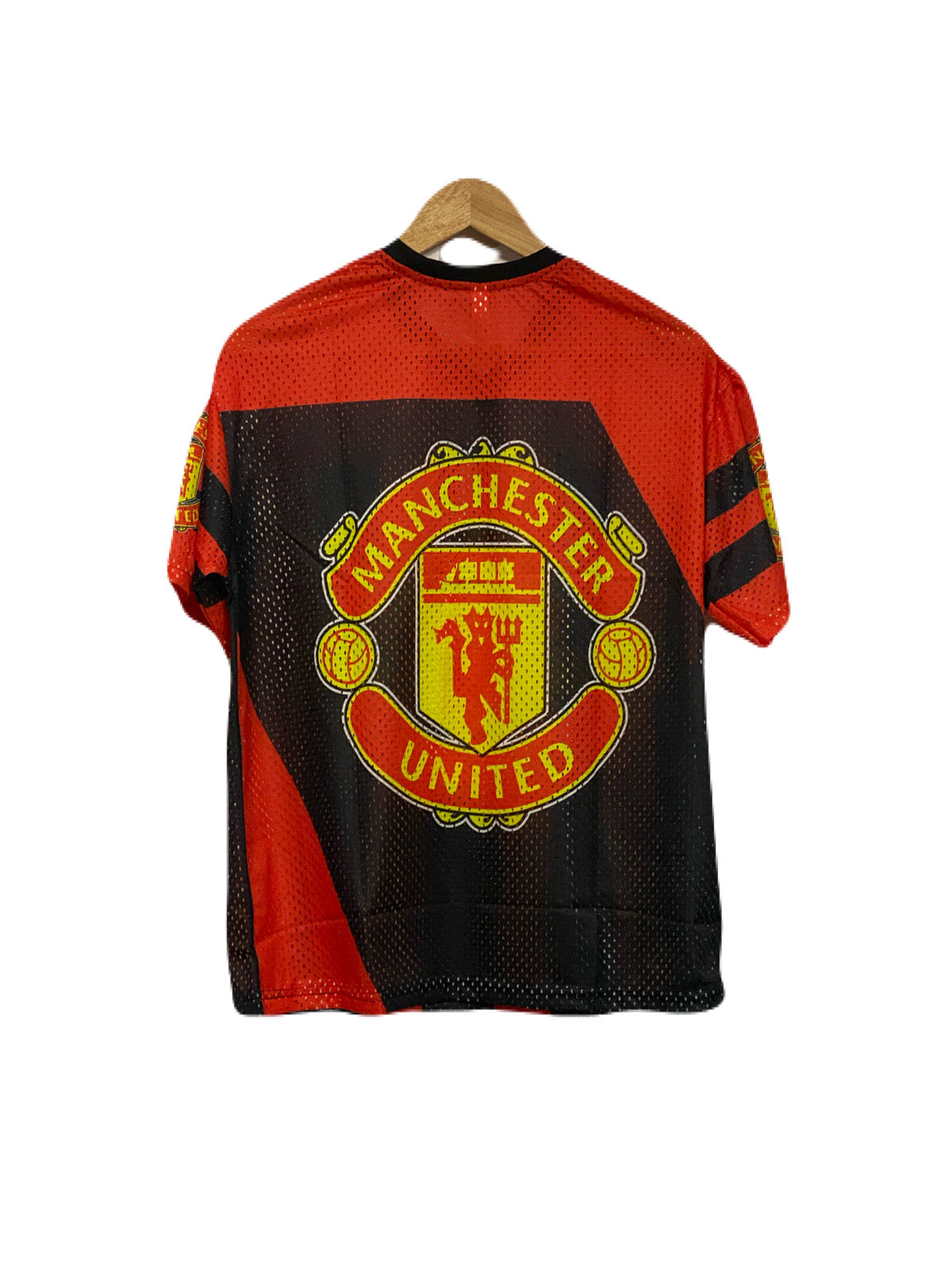 Manchester united special net fabric five sleeve - P209 - Ms Retro Store